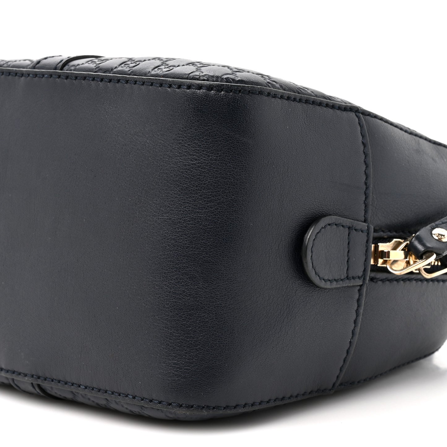 Microguccissima Medium Crossbody Bag Blue
