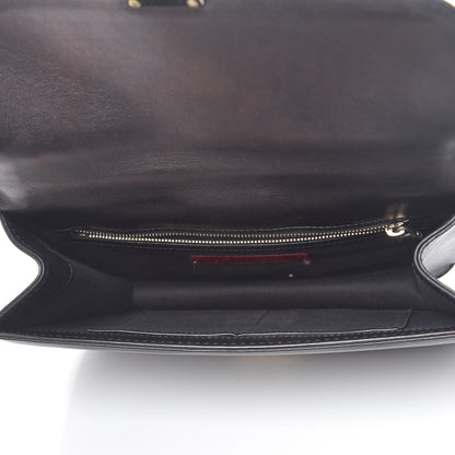 Valentino Garavani Vitello Medium Glam Lock Rockstud Flap Black 5 of 19