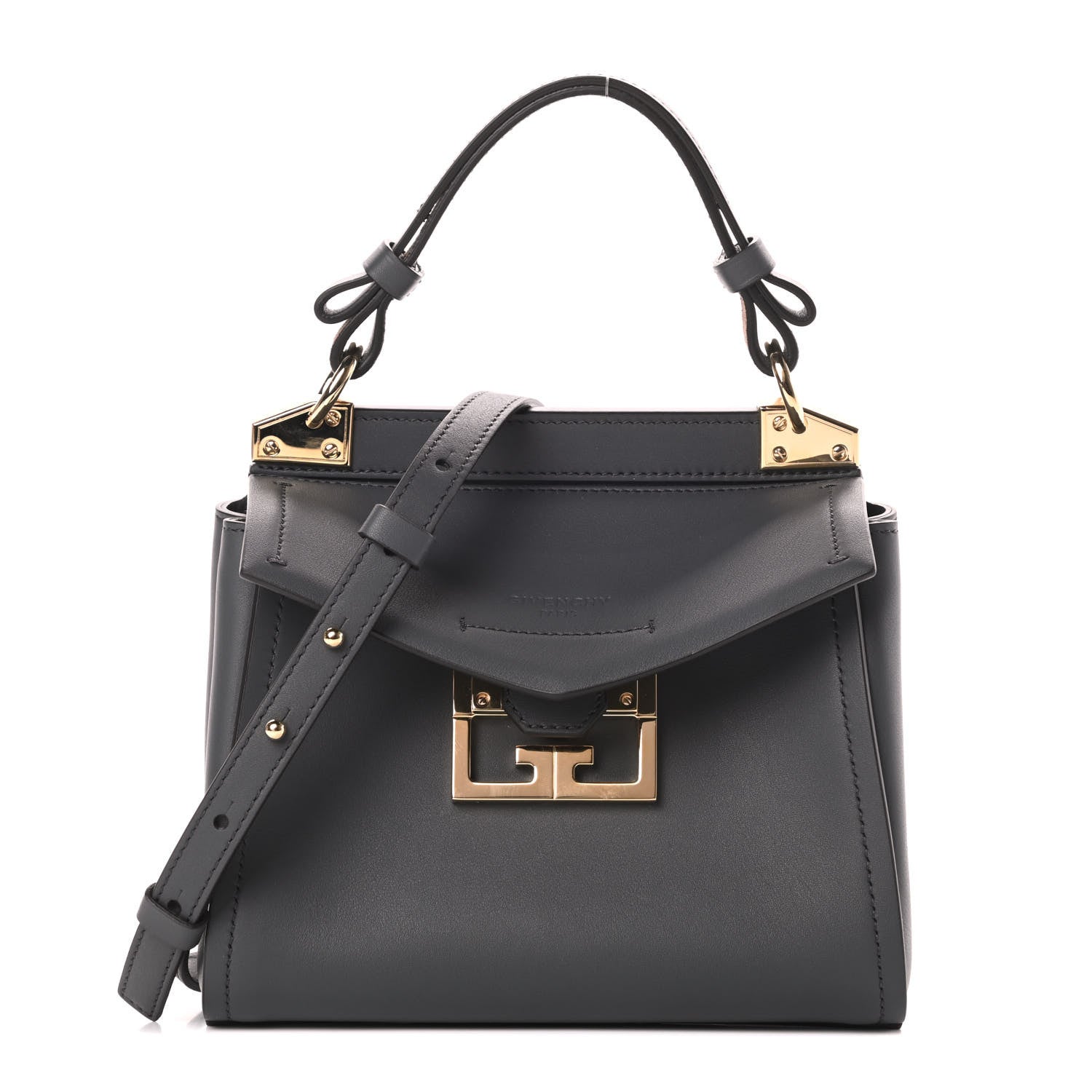 Givenchy Calfskin Mini Mystic Shoulder Bag Storm Grey 1 of 11