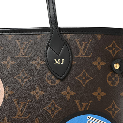 Louis Vuitton Monogram World Tour Neverfull MM 4 of 12
