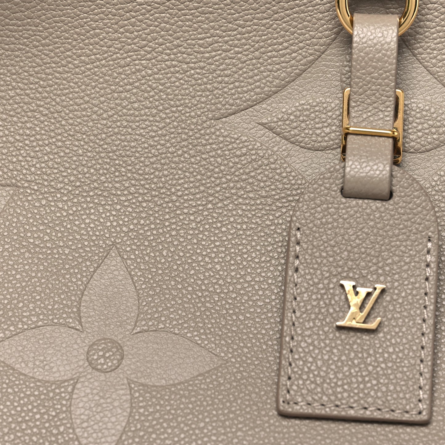 Empreinte Monogram Giant Travel Bag Tourterelle Creme