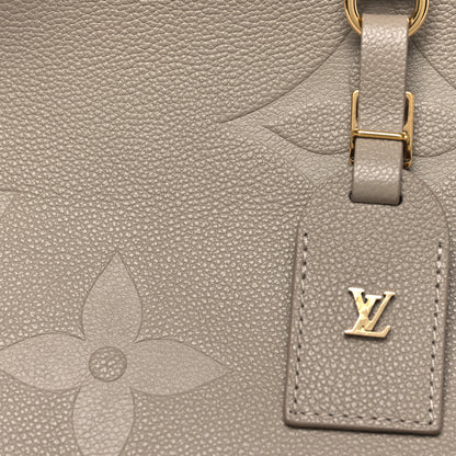 Louis Vuitton Empreinte Monogram Giant Travel Bag Tourterelle Creme 6 of 10