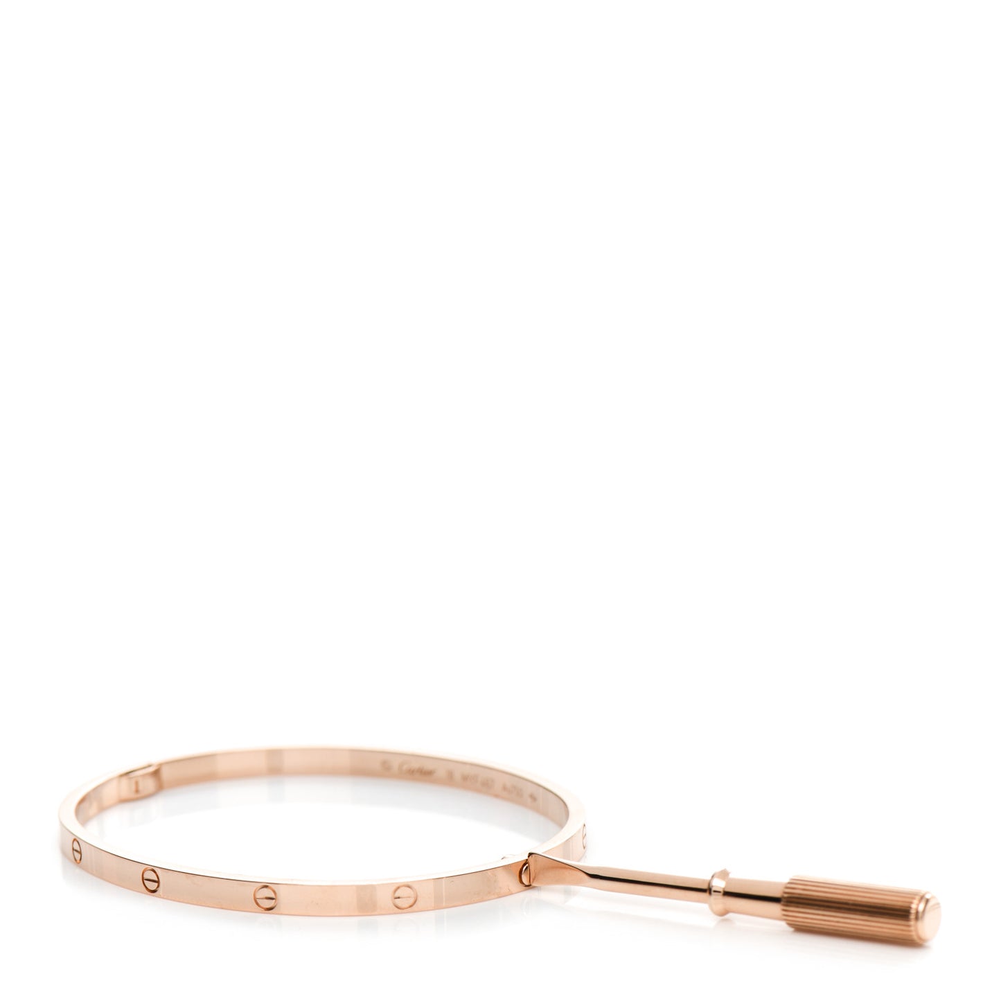18K Pink Gold Small LOVE Bracelet 18