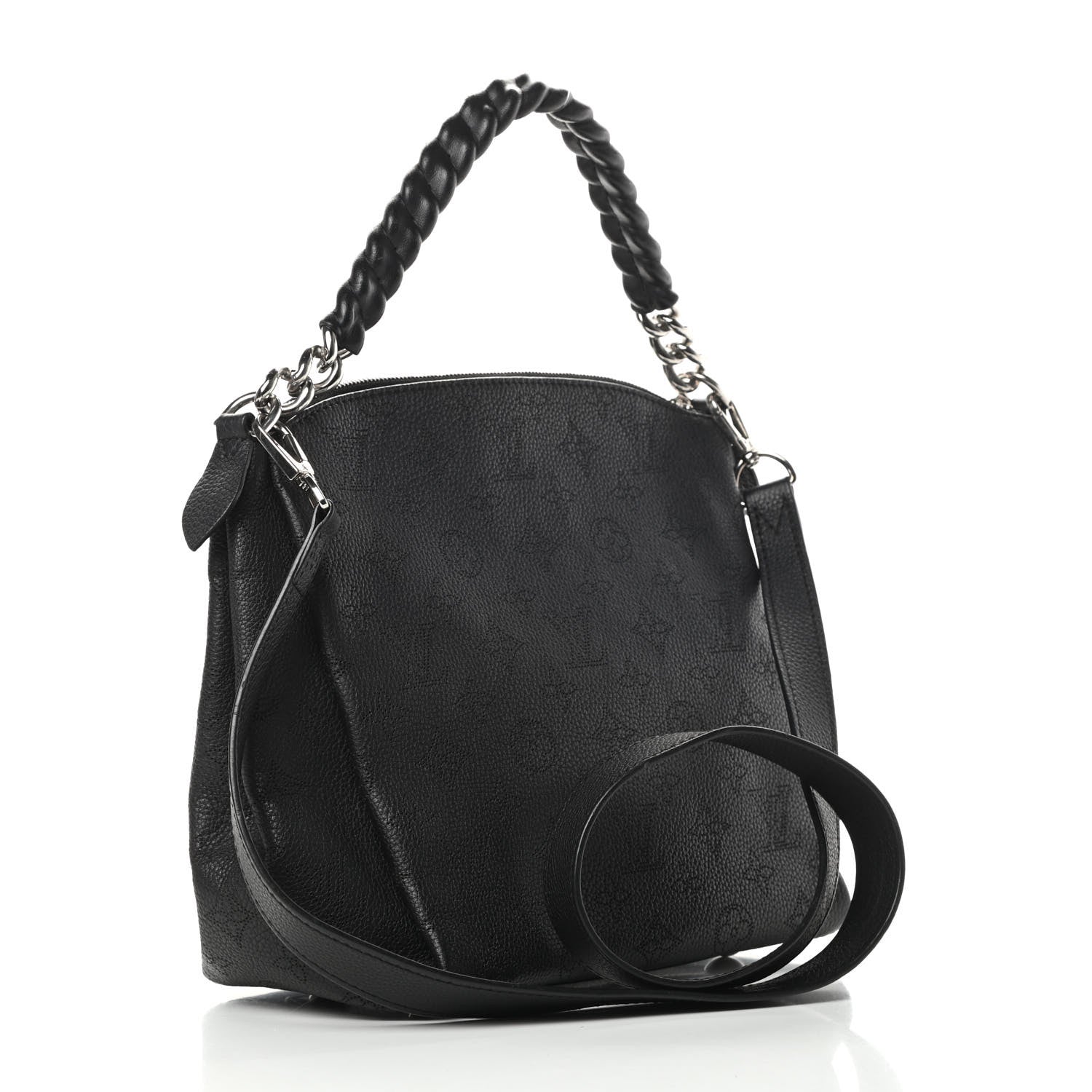 Louis Vuitton Mahina Babylone Chain BB Black 3 of 15