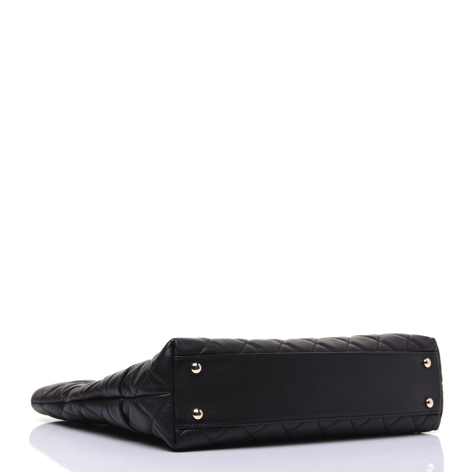 Chanel Caviar Quilted Rolled Up Tote Black 4 of 14