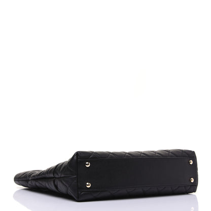 Chanel Caviar Quilted Rolled Up Tote Black 4 of 14