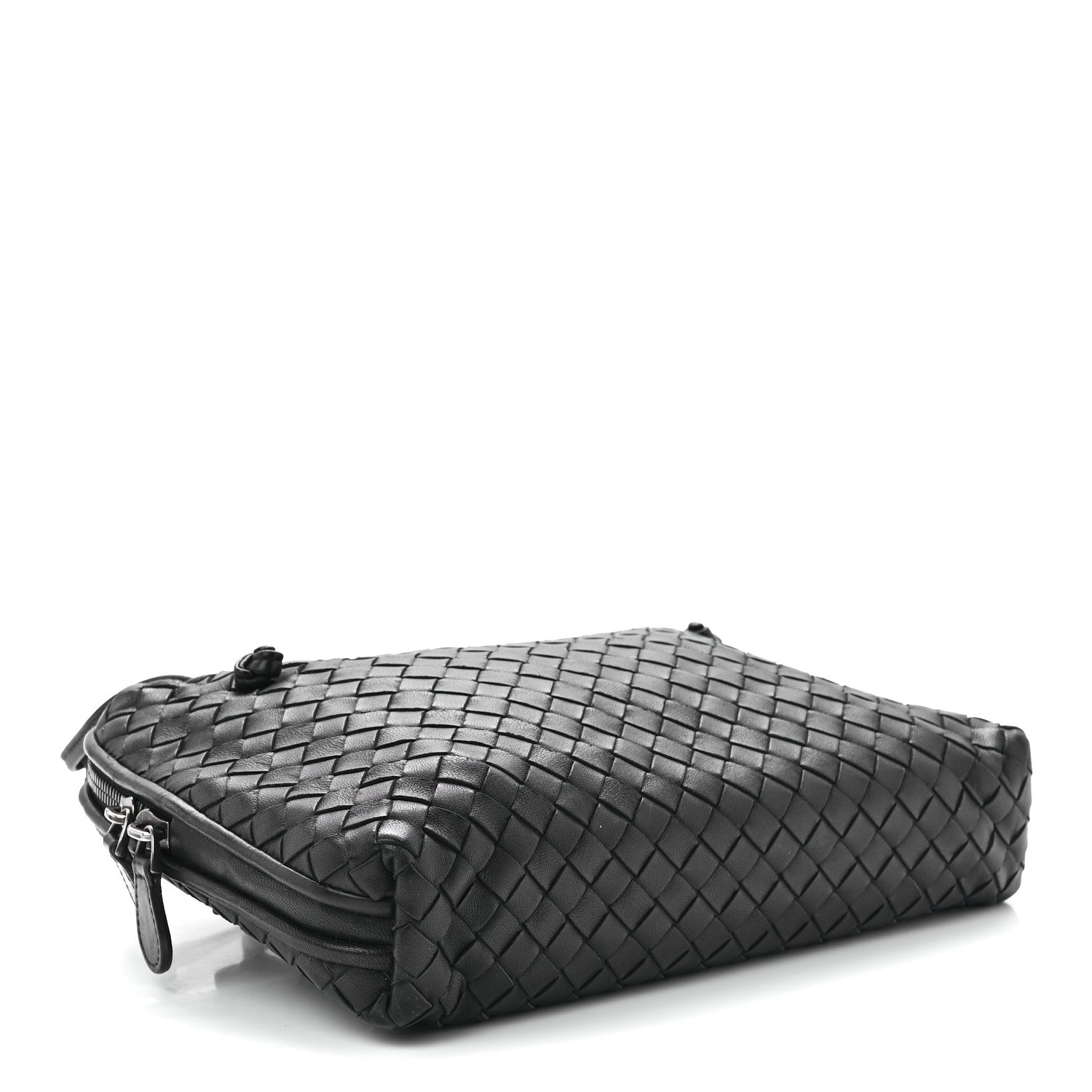 Bottega Veneta Nappa Intrecciato Nodini Bag Black 5 of 14