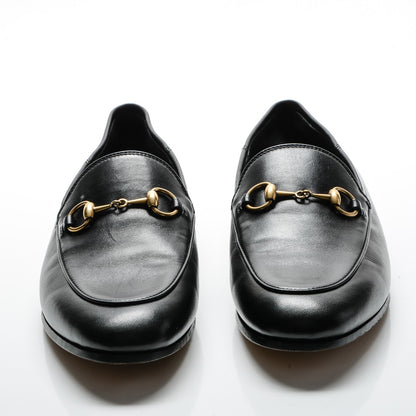 Gucci Lambskin Womens Brixton Horsebit Loafers 36 Black 2 of 10