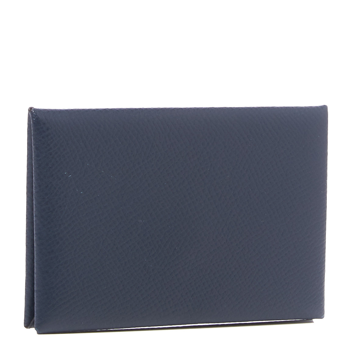 Hermes Epsom Calvi Card Case Bleu Nuit 2 of 7