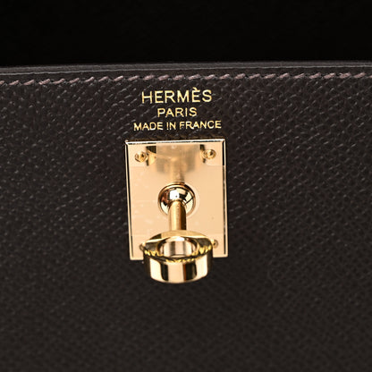 Hermes Epsom Kelly Sellier 25 Bai Brun 6 of 11
