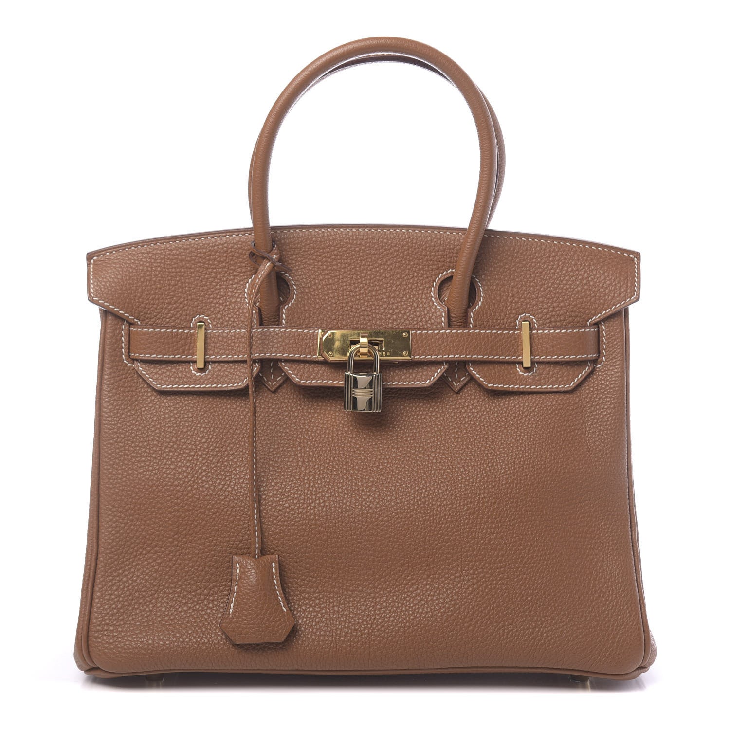 Hermes Togo Birkin 30 Gold 1 of 11