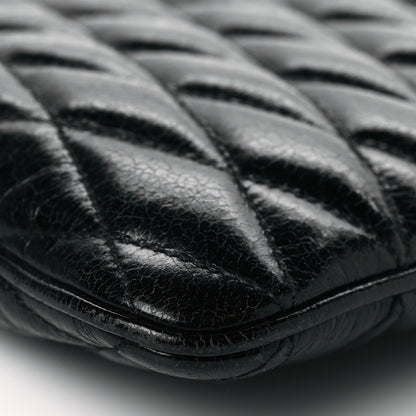 Miu Miu Vitello Shine Trapu Zip Crossbody Bag Black 9 of 10
