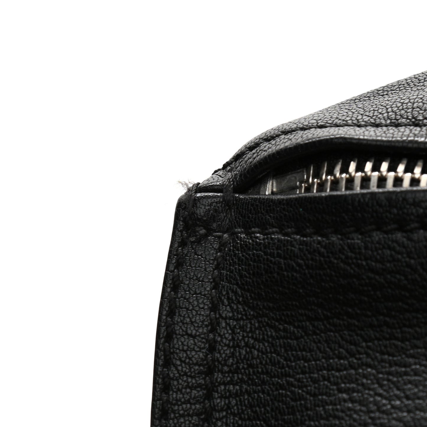 Sugar Goatskin Small Pandora Black