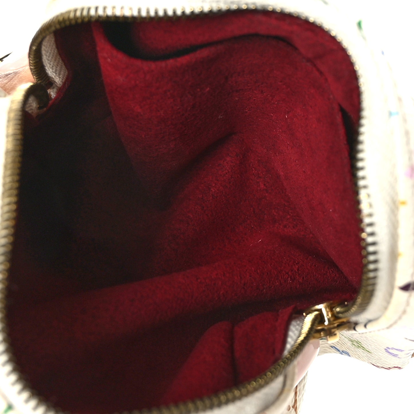 Monogram Multicolor Trousse Wapity White