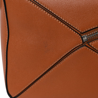 Loewe Calfskin Small Puzzle Bag Tan 14 of 14