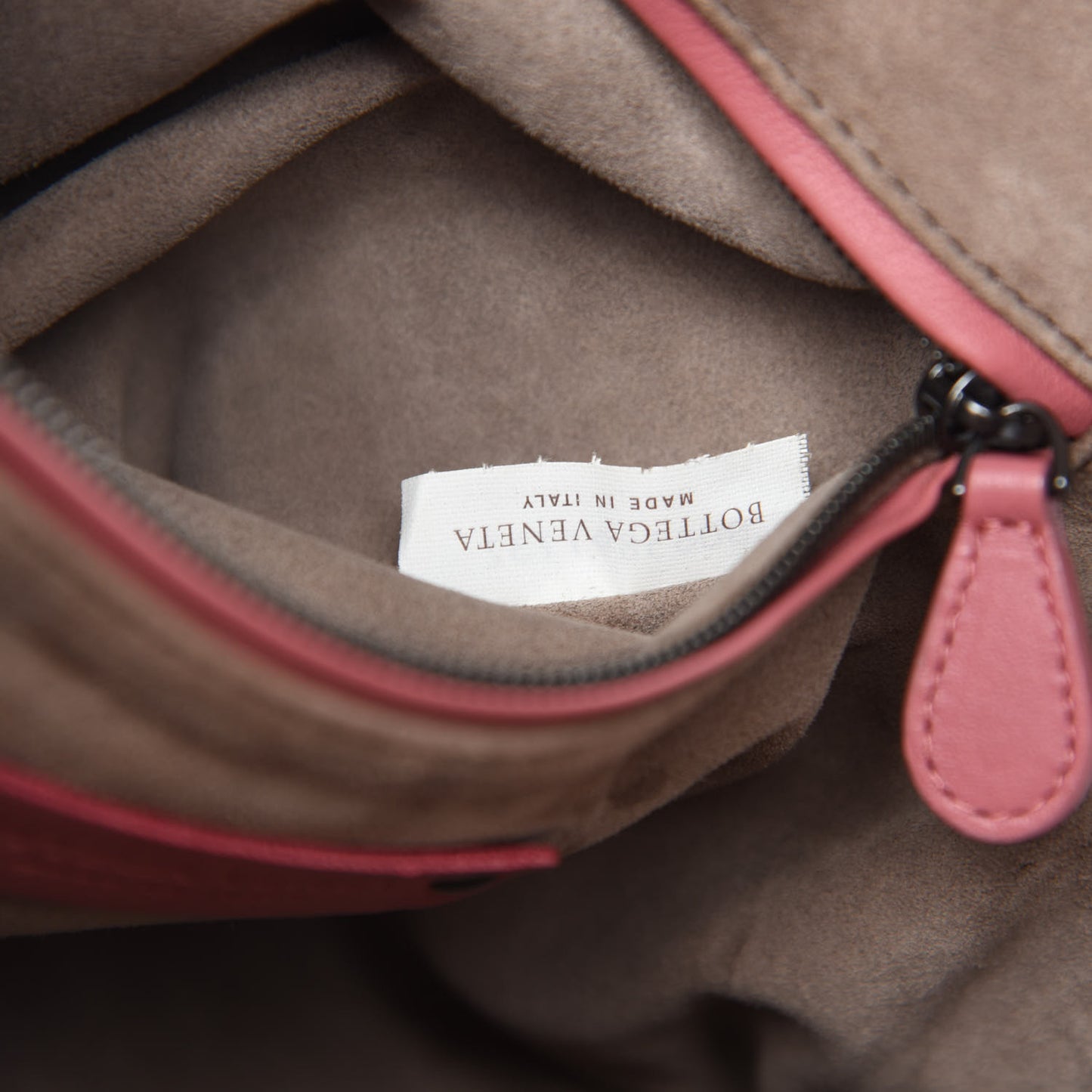 Nappa Intrecciato Nodini Crossbody Messenger Rose Pink