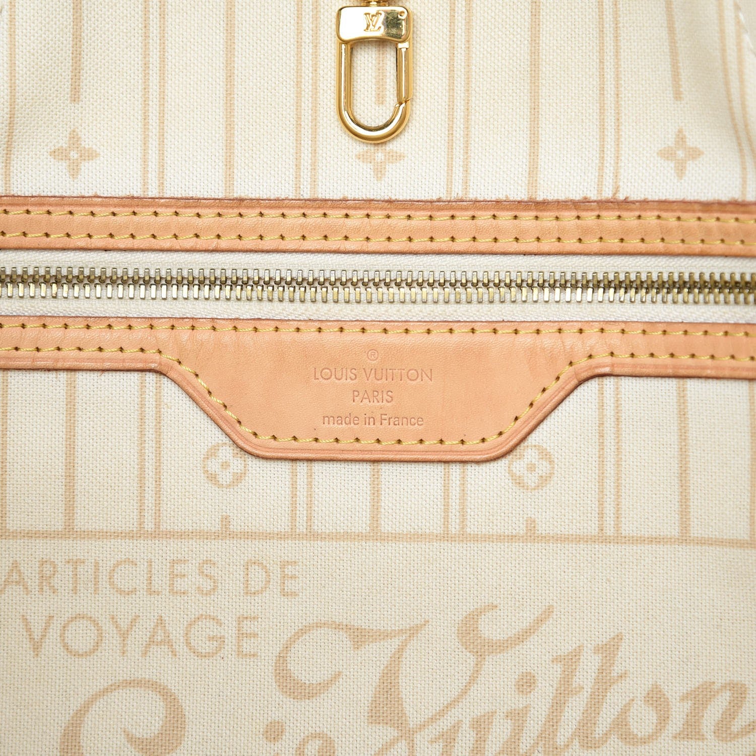 Louis Vuitton Damier Azur Neverfull GM 6 of 11