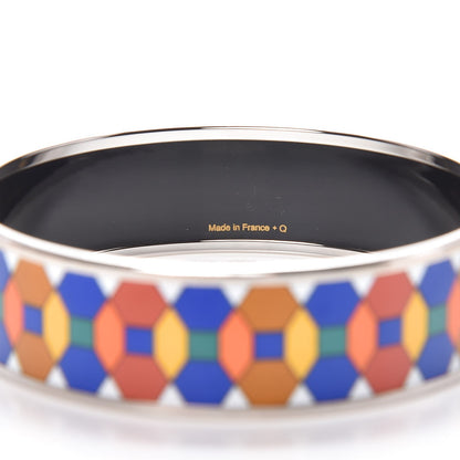 Hermes Enamel Printed Wide Bracelet 70 4 of 5