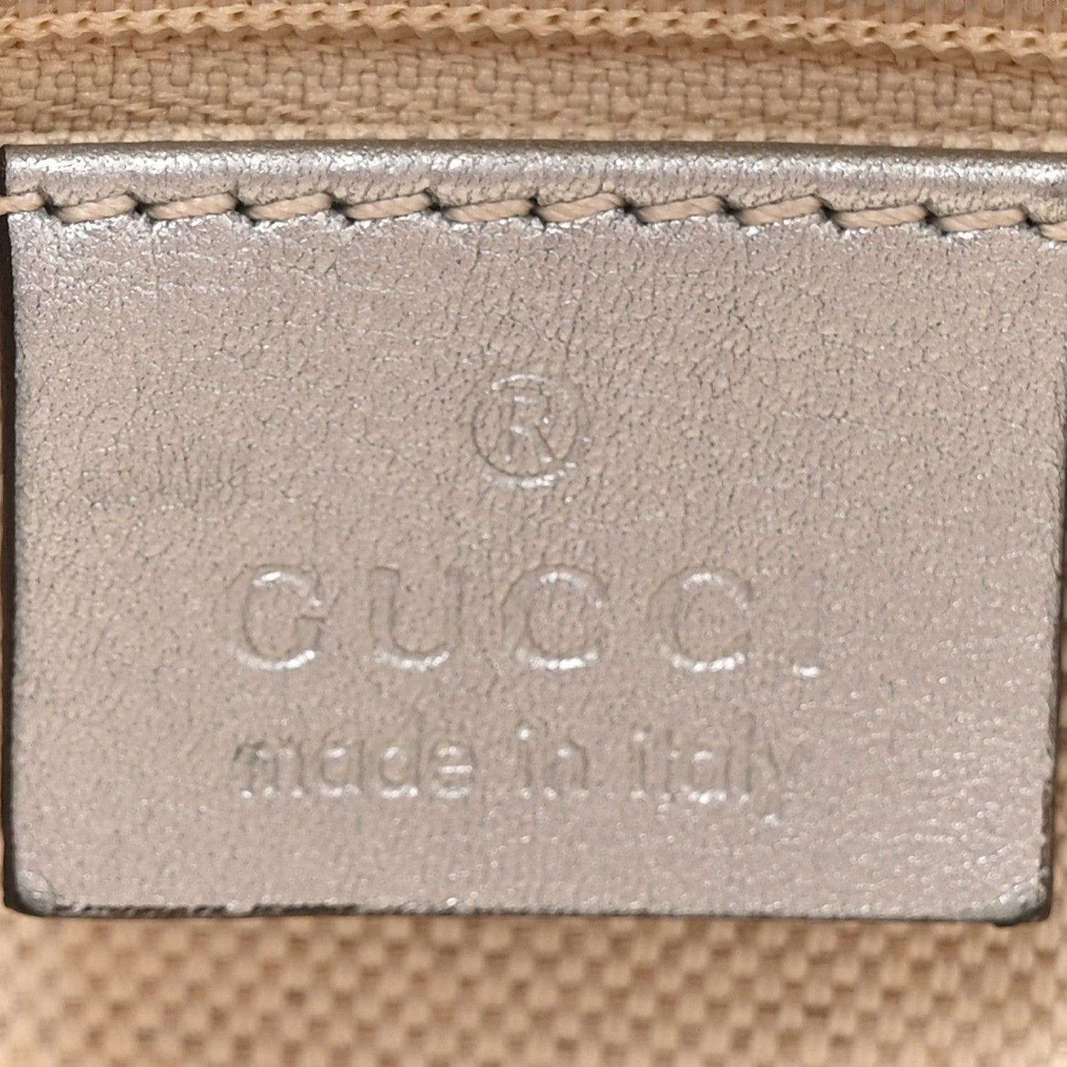 Gucci Guccissima Large Sukey Tote Silver 6 of 15