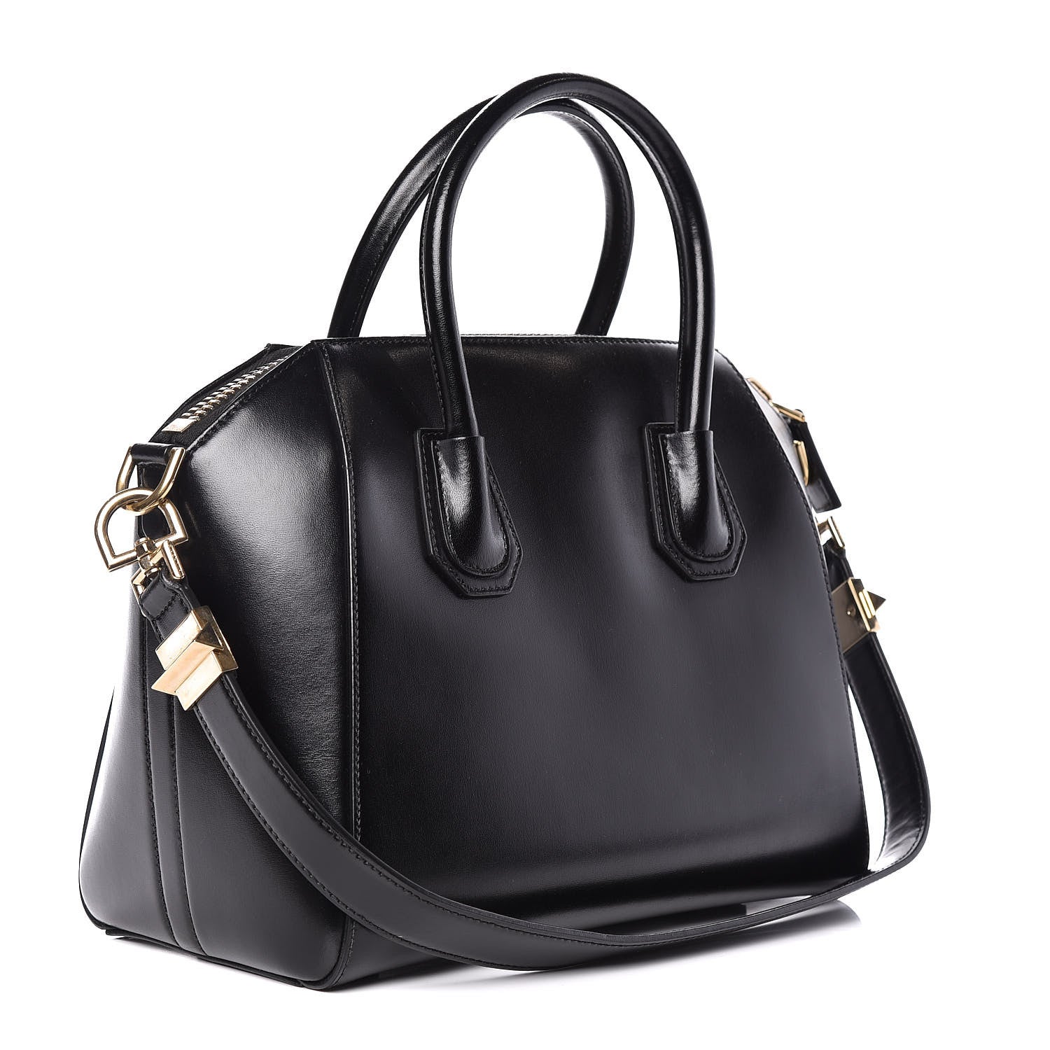 Givenchy Shiny Lord Calfskin Small Antigona Black 3 of 12
