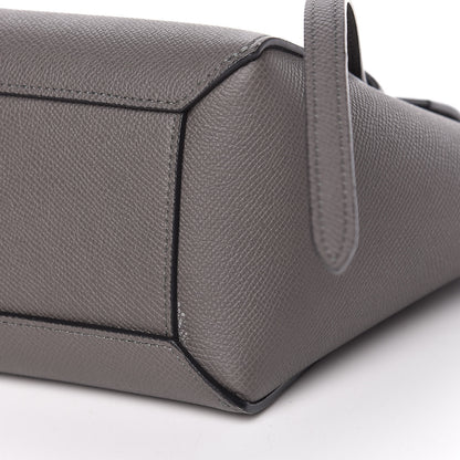 Celine Grained Calfskin Nano Belt Bag Grey 9 of 14