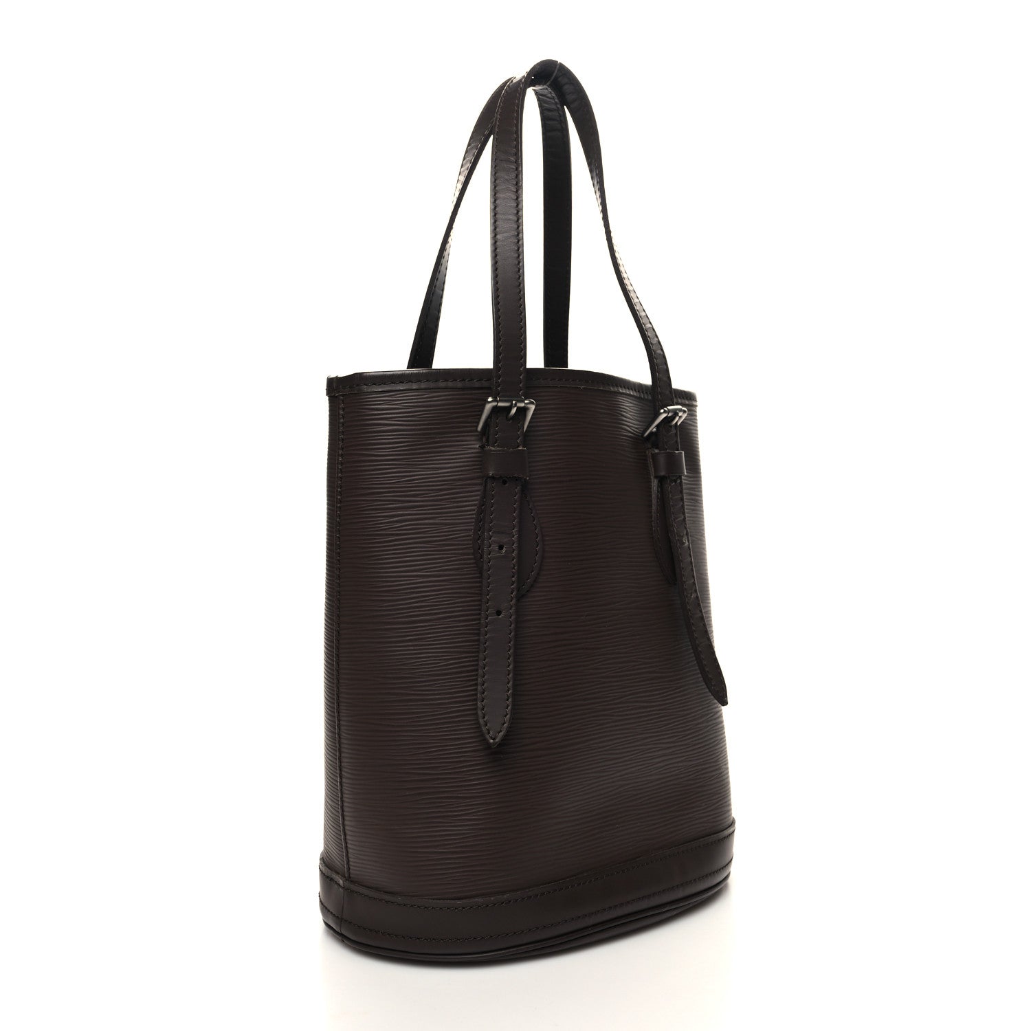 Louis Vuitton Epi Petit Bucket 23 Moka 4 of 11