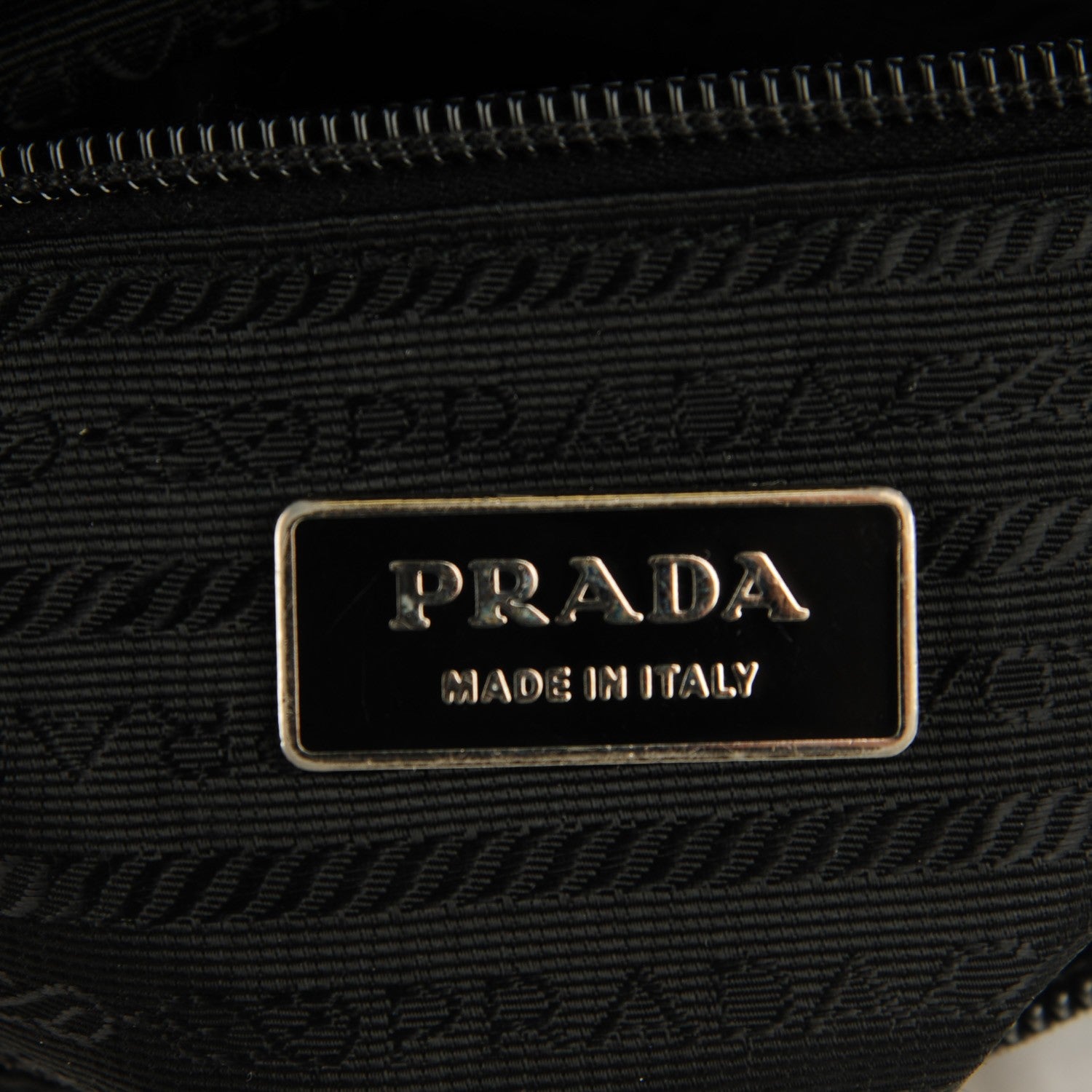 Prada Nylon Vela Messenger Black 6 of 7