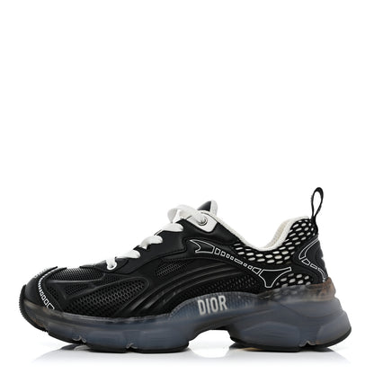 Christian Dior Matte Technical Fabric Mesh Dior Vibe Sneakers 37 Black 1 of 10