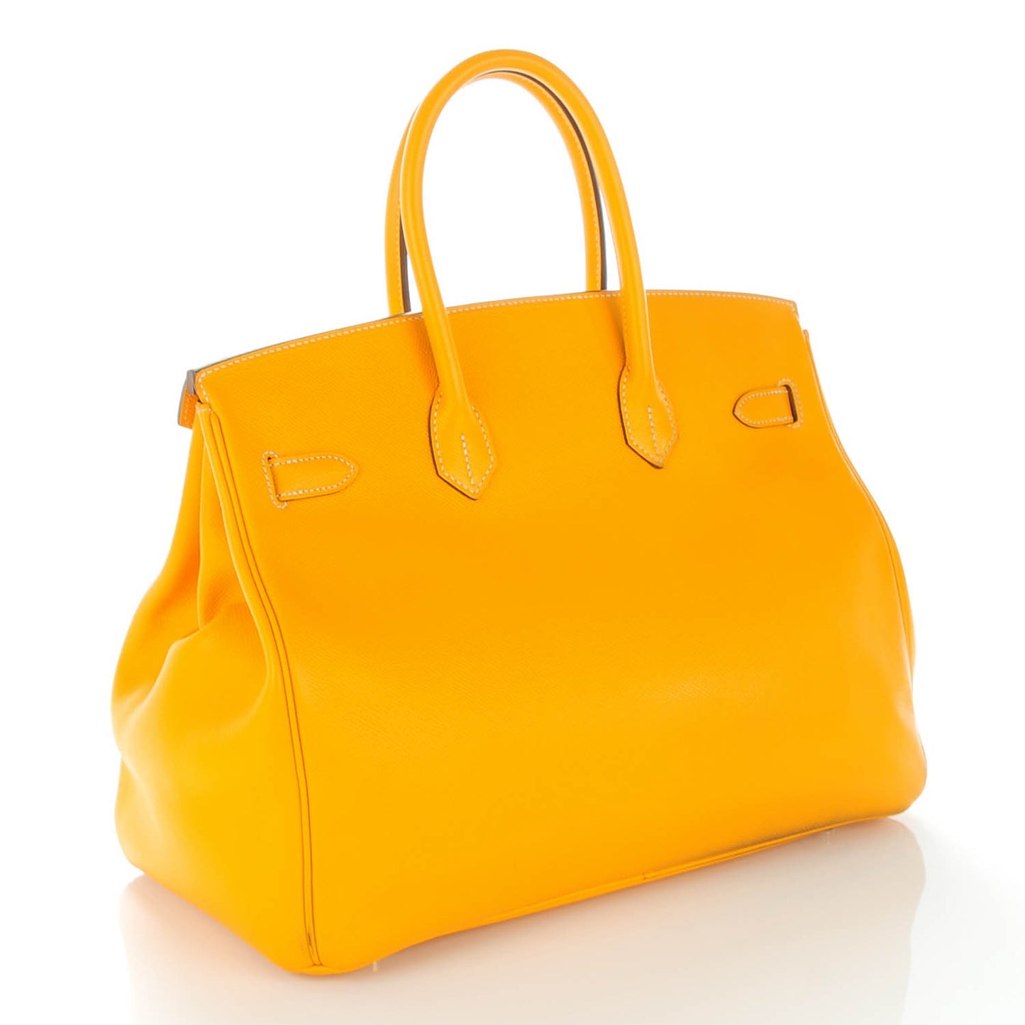 Epsom Candy Birkin 35 Jaune D'Or Feu