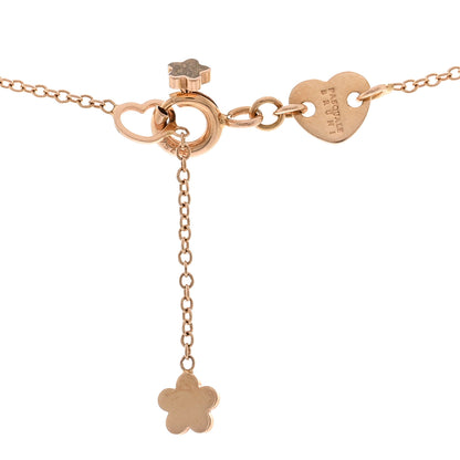 Pasquale Bruni 18K Rose Gold Diamond Lapis White Agate Doublet Necklace 4 of 4