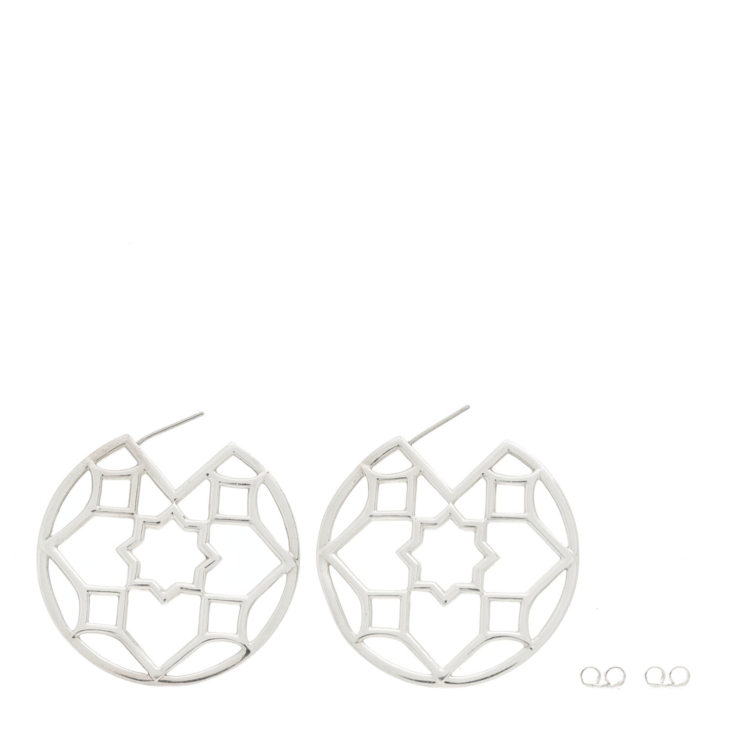 Sterling Silver Paloma Picasso Marrakesh Hoop Earrings