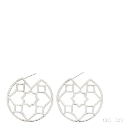Tiffany Sterling Silver Paloma Picasso Marrakesh Hoop Earrings 2 of 3