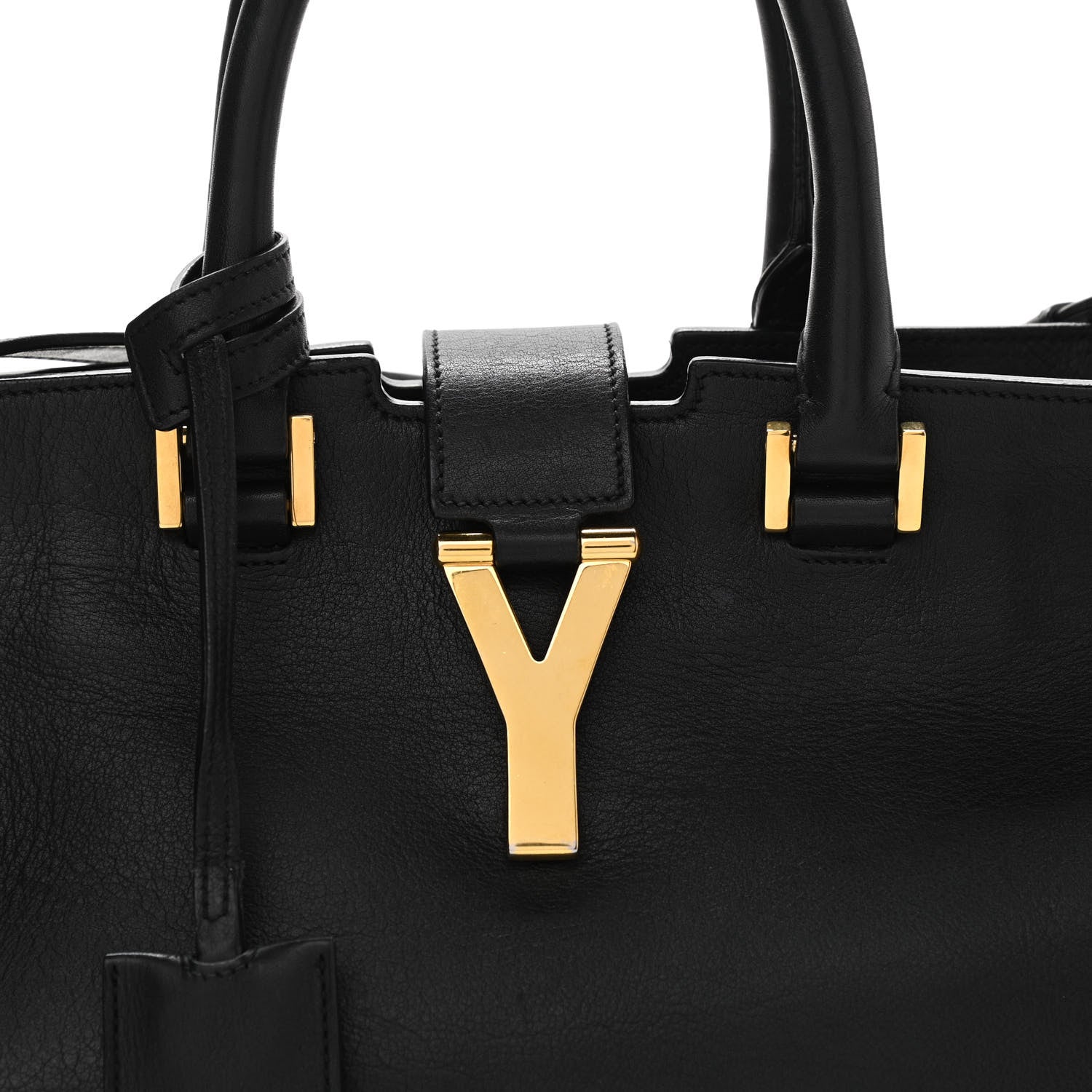 Saint Laurent Calfskin Small Classic Y Cabas Black 7 of 10