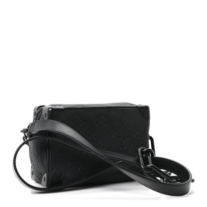 Louis Vuitton Taurillon Monogram Mini Soft Trunk Black 3 of 9
