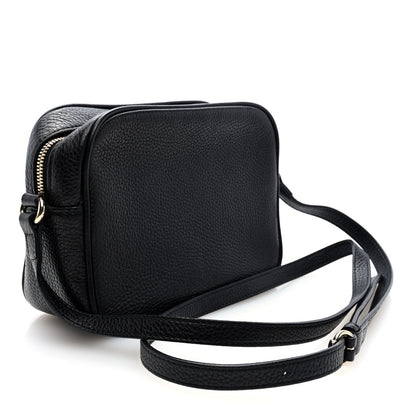 Gucci Pebbled Calfskin Small Soho Disco Bag Black 3 of 10