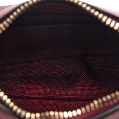 Gucci GG Calfskin Embossed Emblem Mini Shoulder Bag Rose Ancora 4 of 9