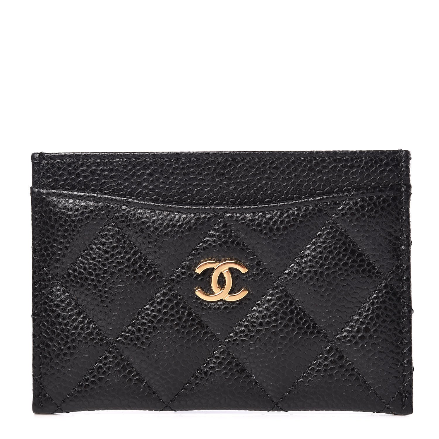 Chanel Caviar Quilted Card Holder Black 1 of 9