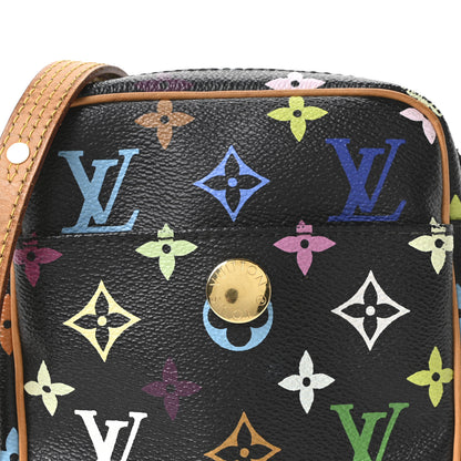 Louis Vuitton Monogram Multicolor Rift Black 7 of 9