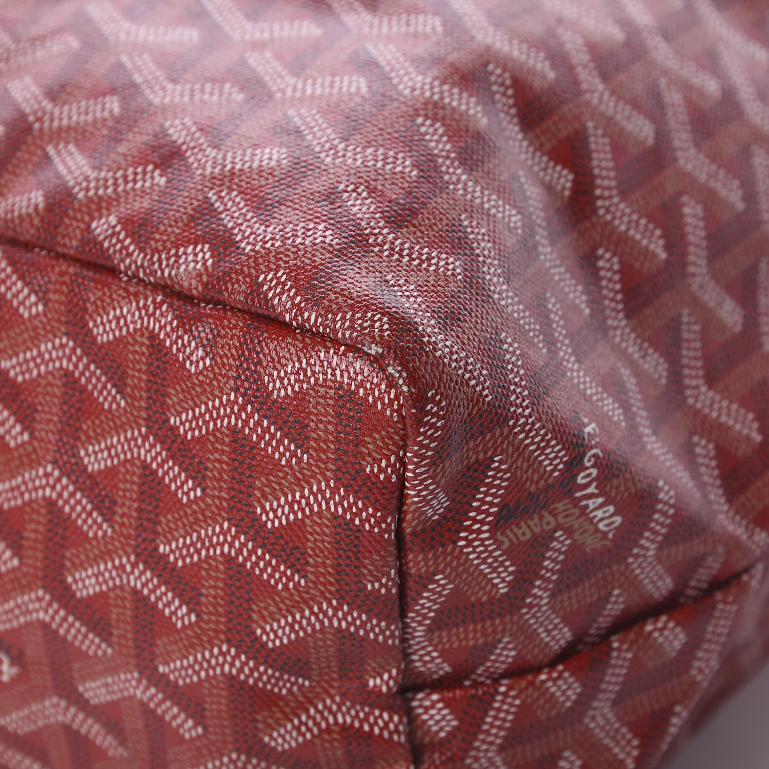 Goyard Goyardine Saint Louis PM Red 11 of 18