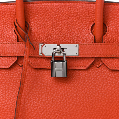 Hermes Togo Birkin 30 Capucine 10 of 10