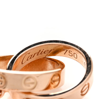 Cartier 18K Pink Gold Interlocking LOVE Bracelet 3 of 3