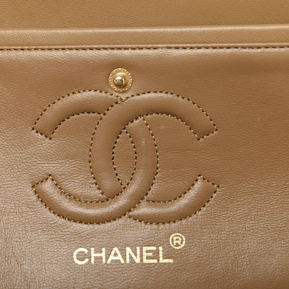 Chanel Lambskin Quilted Small Double Flap Beige 9 of 18