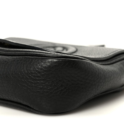 Gucci Pebbled Calfskin Small Soho Flap Crossbody Black 11 of 11