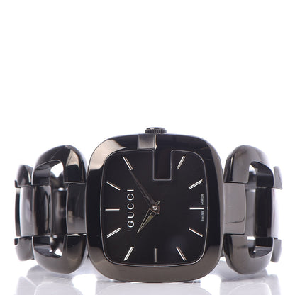Gucci PVD Stainless Steel 32mm G-Gucci Square Quartz Watch Black 3 of 7