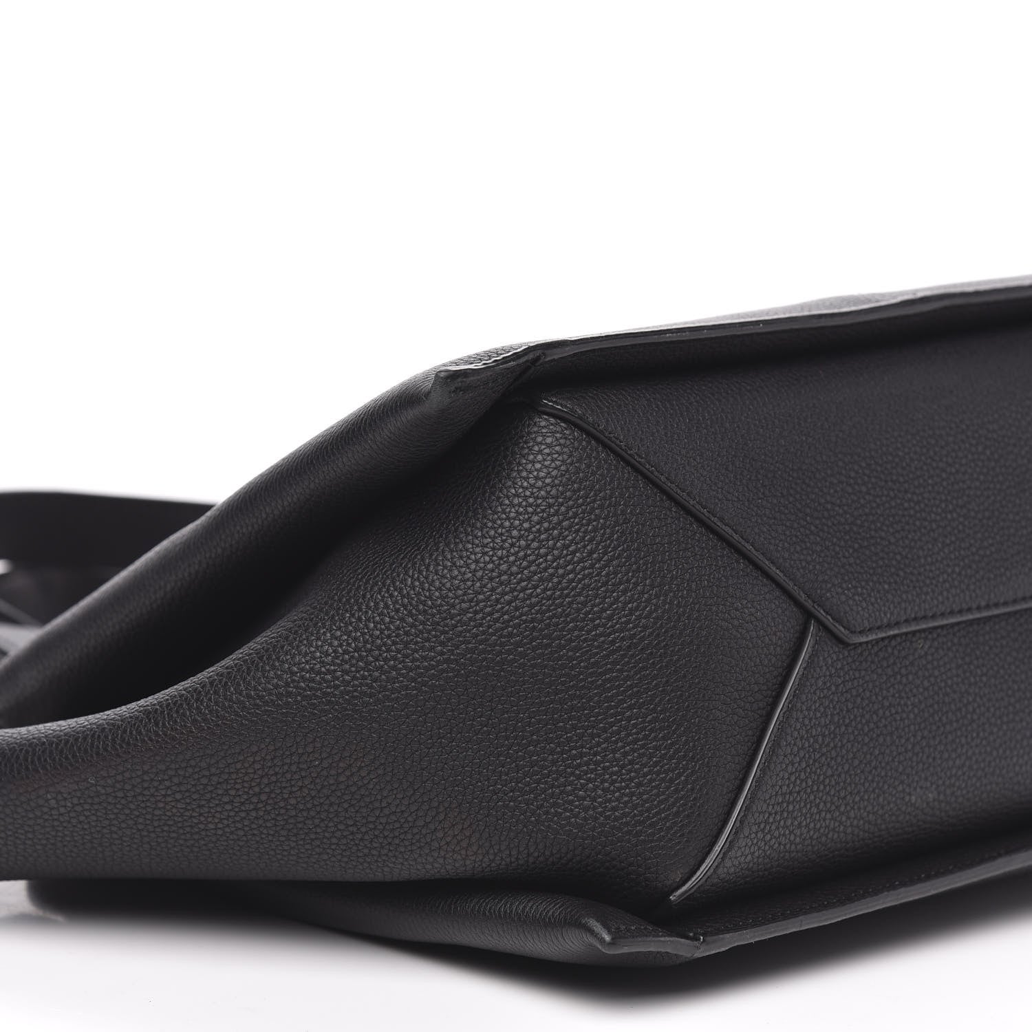 Celine Baby Grained Calfskin Small Tri-Fold Bag Black 7 of 12