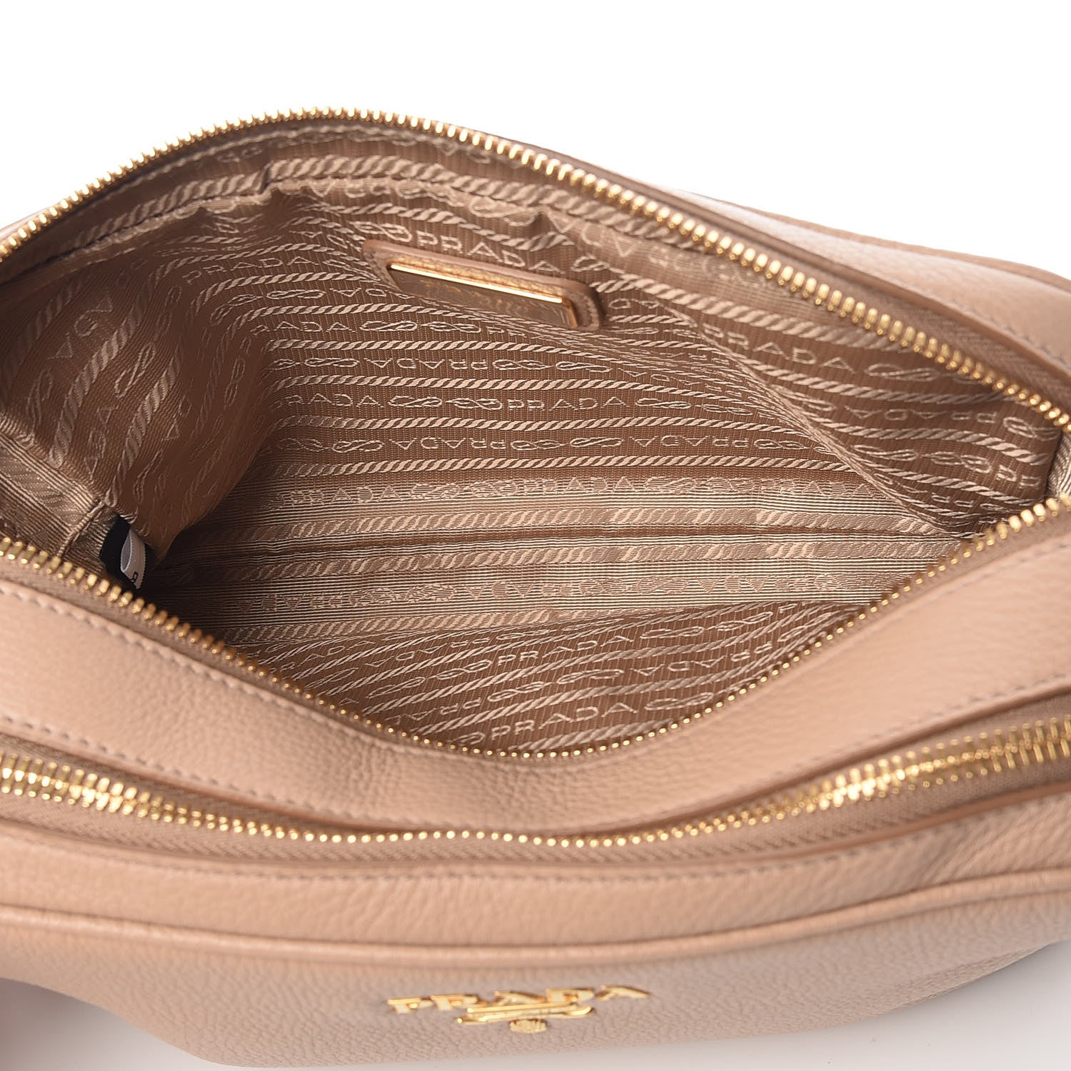 Prada Vitello Phenix Camera Crossbody Cammeo 5 of 8