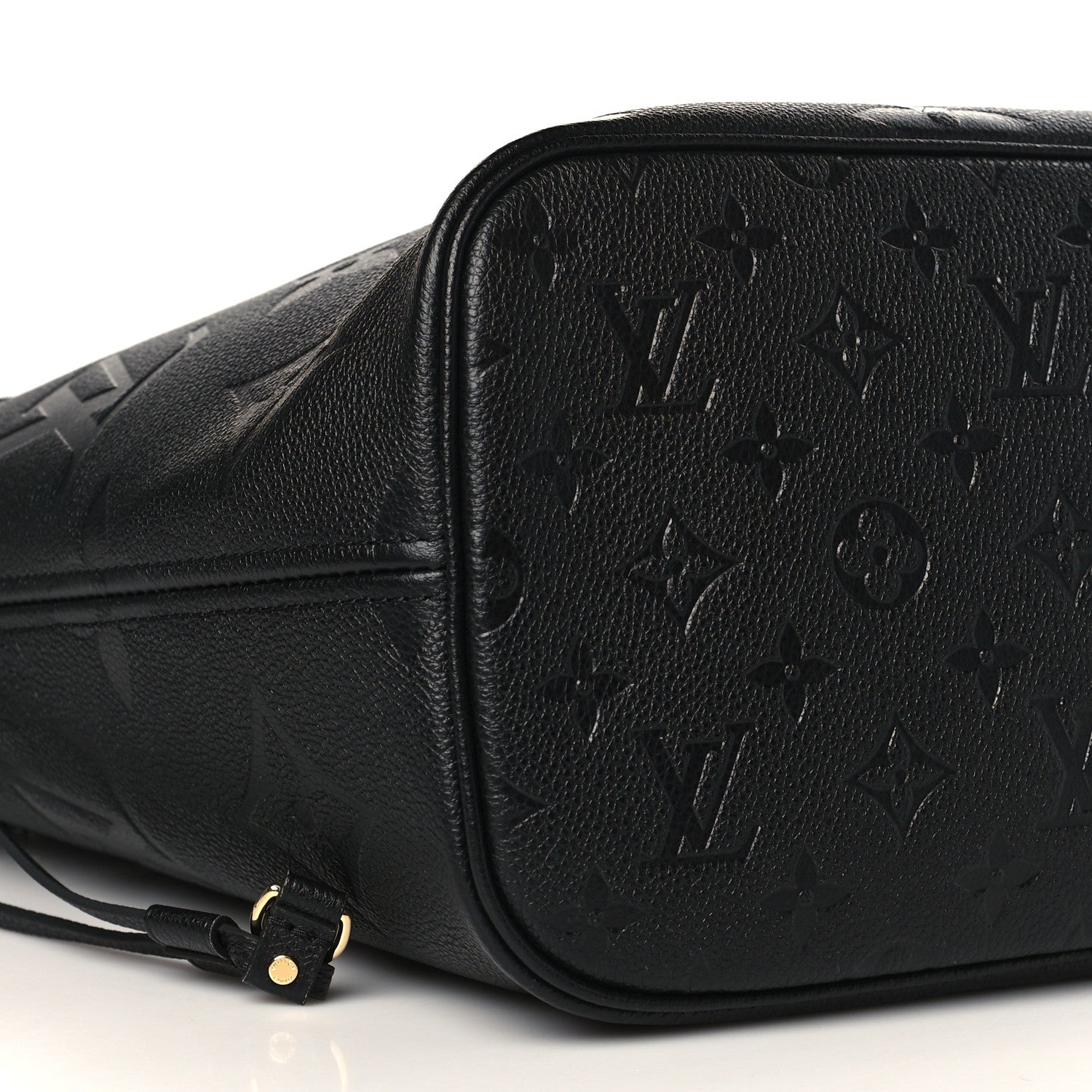Louis Vuitton Empreinte Monogram Giant Neverfull MM Black 8 of 10