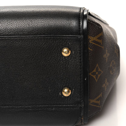 Louis Vuitton Calfskin Monogram Kimono Tote Black 13 of 16