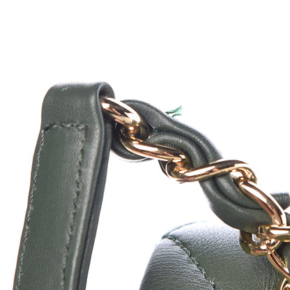 Chanel Lambskin Quilted Large Urban Spirit Backpack Dark Green 8 of 9