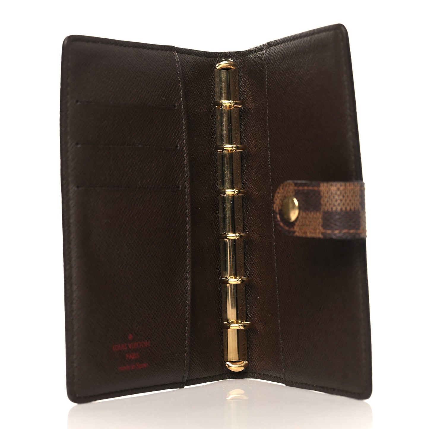Damier Ebene Small Ring Agenda Cover